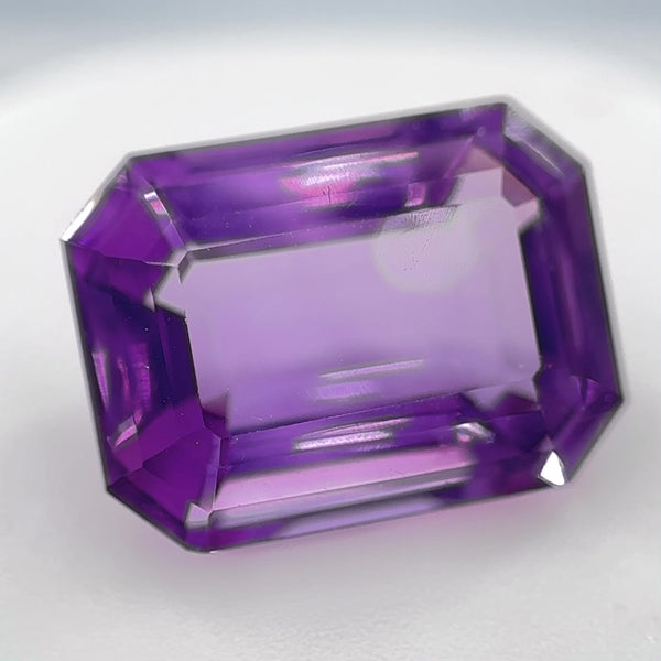 Estate 11.03ct EM Cut Amethyst Loose Gemstone