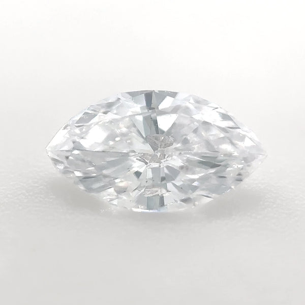 Estate 0.37ct F/I1 Diamante Suelto Marquesa