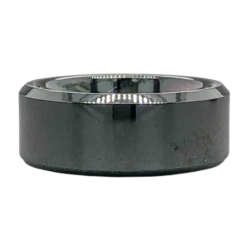 8mm Black Tungsten Band - Walter Bauman Jewelers