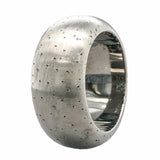 Antiqued Sterling Silver Stardust Wide Band - Walter Bauman Jewelers