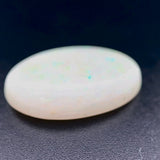 Domaine 6,79 ct Opale Blanche Ovale Cabochon Pierre Précieuse En Vrac