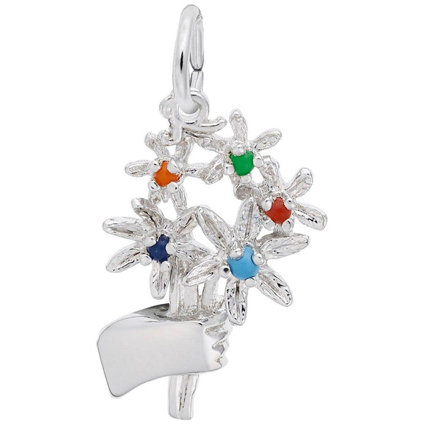 Bouquet of Flowers Charm - Walter Bauman Jewelers