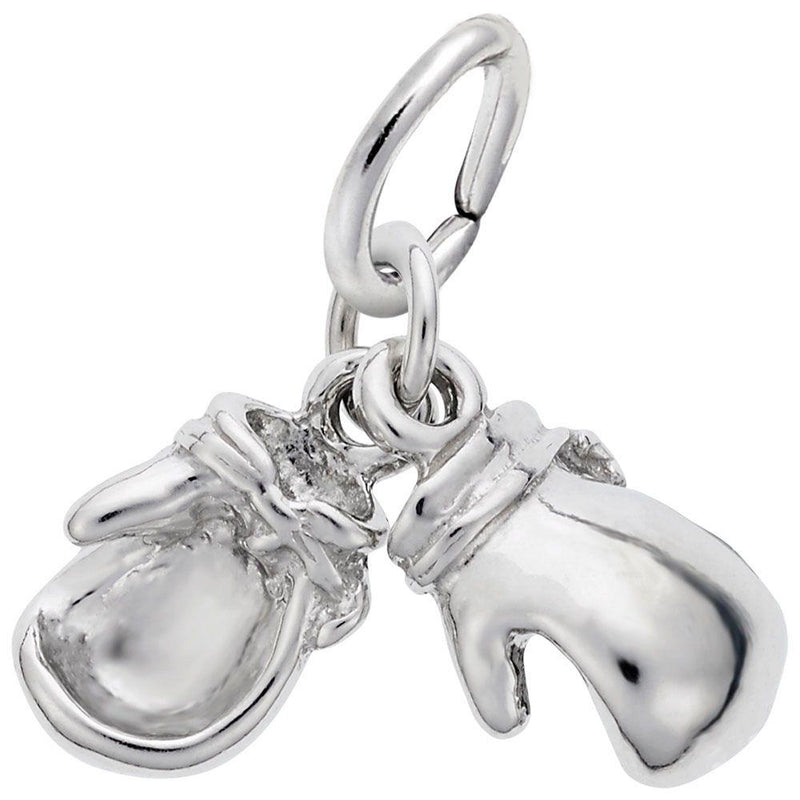 Boxing Gloves Accent Charm - Walter Bauman Jewelers