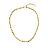 Brass YGP 18" Heavy Cable Chain - Walter Bauman Jewelers