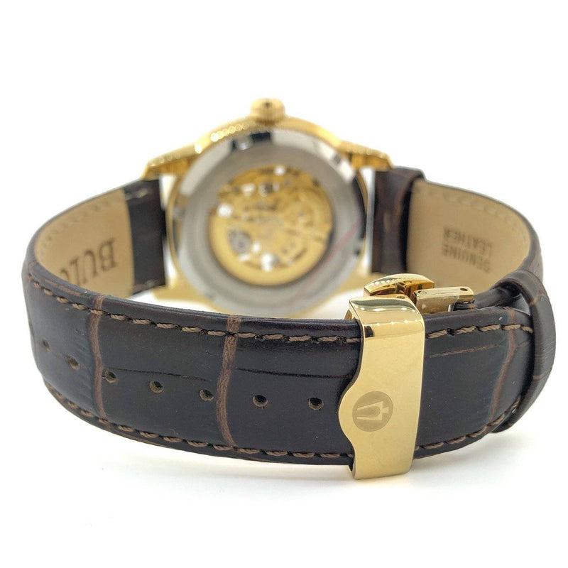 Bulova Classic Sutton 97A138 Men's Automatic Exhibition Watch - Walter Bauman Jewelers