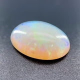 Estate 5.05ct Oval Cabochon Crystal White Opal Loose Gemstone
