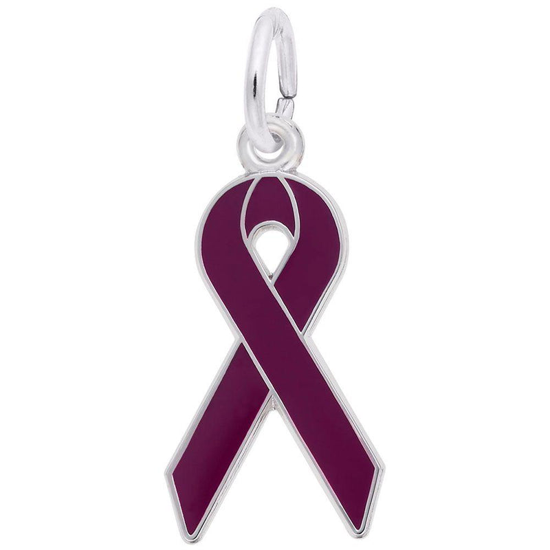 Cancer Awareness Ribbon Charm - Walter Bauman Jewelers