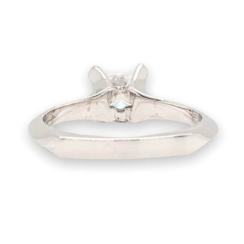 Claude Thibaudeau 18K W Gold Diamond Engagement Mounting 5.4mm - Walter Bauman Jewelers