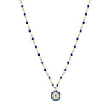 Copy of SS Yellow Gold Plated Eye Necklaces - Walter Bauman Jewelers