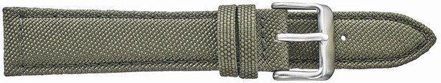 Cordura® Fabric Watchband with Water Resistant Leather Lining 421 - Walter Bauman Jewelers