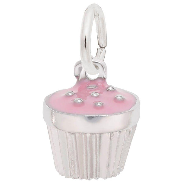 Cupcake Pink Charm - Walter Bauman Jewelers