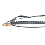 Double Strand Black & YGP Star Choker Necklace - Walter Bauman Jewelers