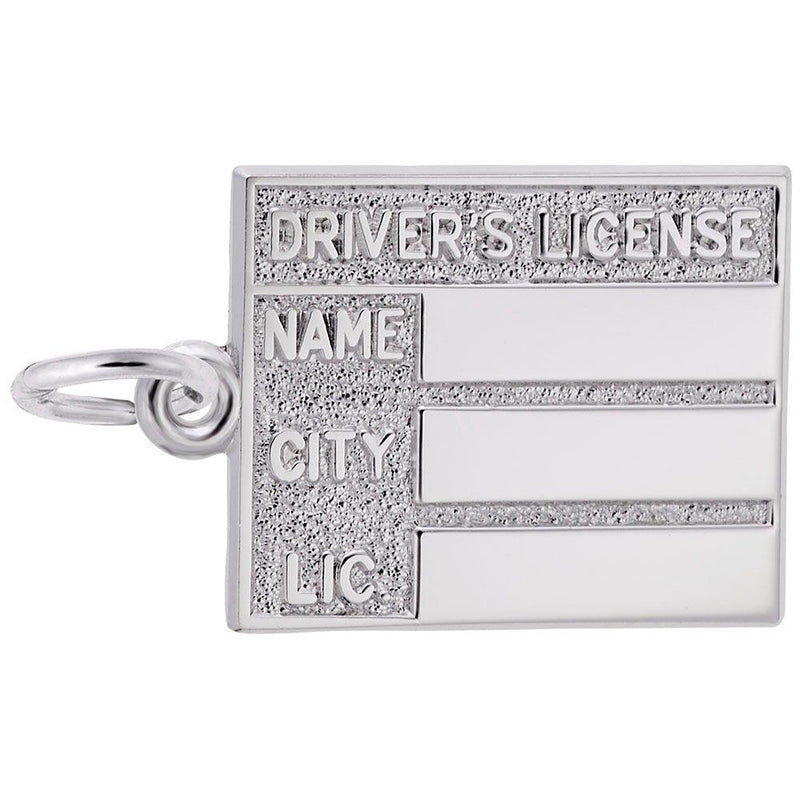 Drivers License Charm - Walter Bauman Jewelers