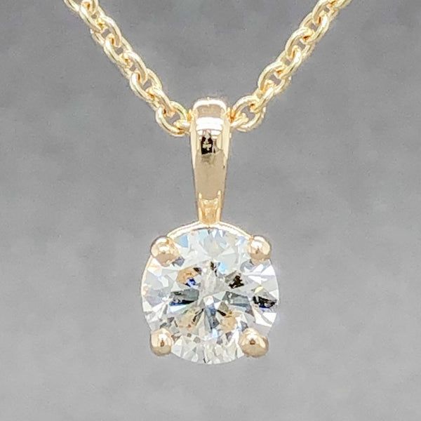 Estae 14K Y Gold 0.70ct I/I1 Diamond Pendant - Walter Bauman Jewelers