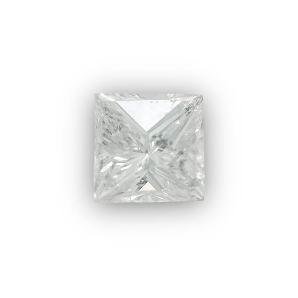 Estate 0.11ct H/I1 Princess Loose Diamond - Walter Bauman Jewelers