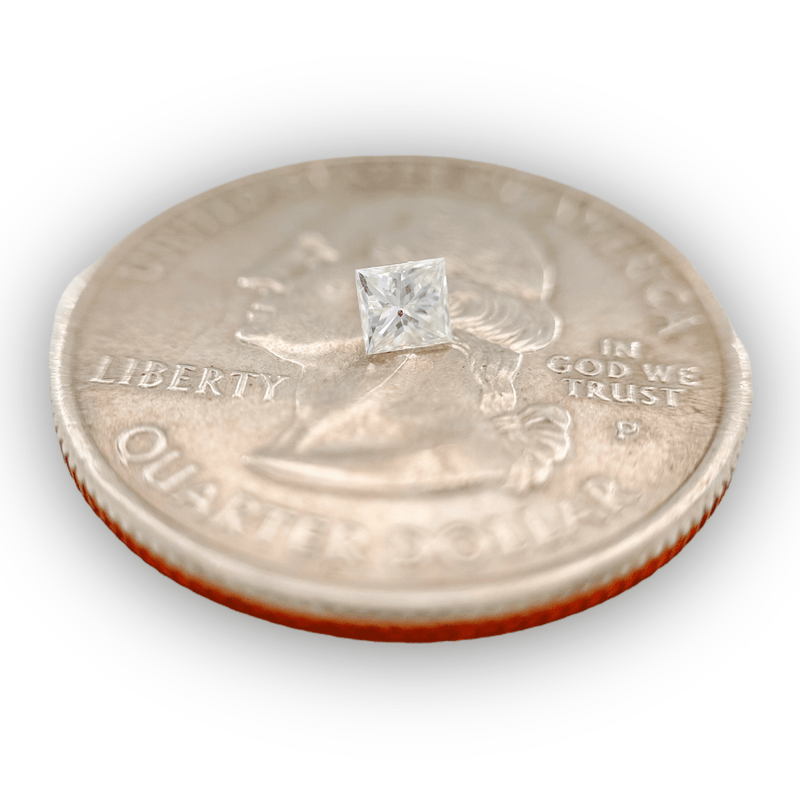 Estate 0.17ct G/SI2 Princess Loose Diamond - Walter Bauman Jewelers