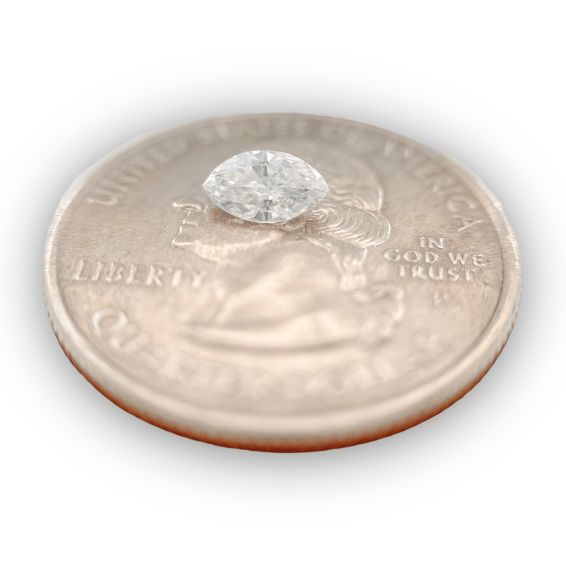 Estate 0.37ct F/I1 Marquise Loose Diamond - Walter Bauman Jewelers