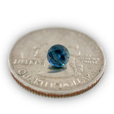 Estate 0.70ct Round Sapphire Loose Gemstone - Walter Bauman Jewelers