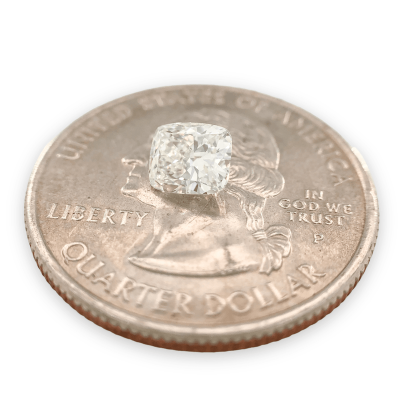 Estate 0.76ct J/VS2 Cushion Loose Diamond - Walter Bauman Jewelers