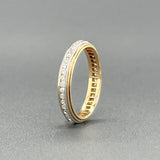 Estate 10K TT Gold 0.27cttw H/SI1-2 Diamond Eternity Ring - Walter Bauman Jewelers