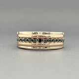 Estate 10K TT Gold 0.39cttw Sapphire Ring - Walter Bauman Jewelers