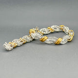 Estate 10K TT Gold 2.76cttw I-J/SI1-I1 Diamond Bracelet - Walter Bauman Jewelers