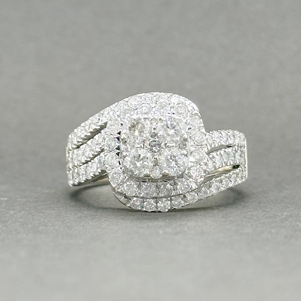 Estate 10K W Gold 1.20ctw H-I/SI2-I1 Diamond Ring - Walter Bauman Jewelers