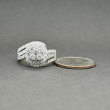 Estate 10K W Gold 1.20ctw H-I/SI2-I1 Diamond Ring - Walter Bauman Jewelers
