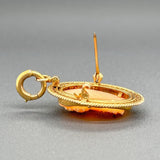 Estate 10K Y Gold Victorian Cameo Pin/Pendant - Walter Bauman Jewelers