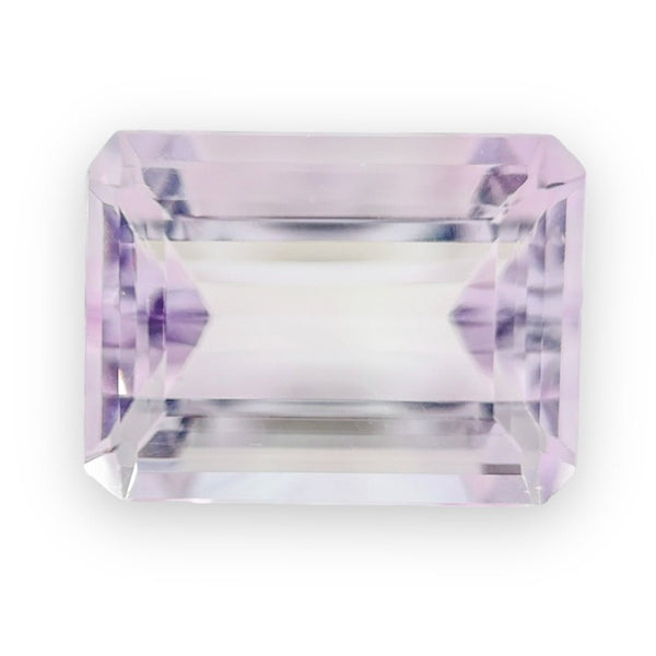 Estate 12.62ct Emerald Cut Amethyst Loose Gemstone - Walter Bauman Jewelers