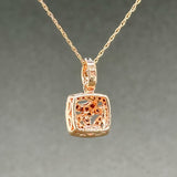 Estate 14K R Gold Levian 0.40cttw Chocolate & I-J/SI1 Diamond Pendant - Walter Bauman Jewelers