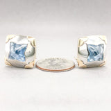 Estate 14K TT 29.12cttw Blue Topaz Earrings - Walter Bauman Jewelers