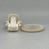 Estate 14K TT Gold 0.10cttw H/SI1-2 Diamond Ring - Walter Bauman Jewelers