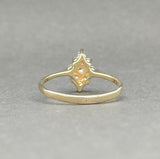 Estate 14K TT Gold 0.13ctw H-I/SI1-2 Diamond Cluster Ring - Walter Bauman Jewelers