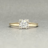 Estate 14K TT Gold 0.28ct H-I/VS1-2 Diamond Engagement Ring - Walter Bauman Jewelers