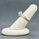 Estate 14K TT Gold 0.72ctw G-I/VS2-SI2 Diamond Engagement Ring - Walter Bauman Jewelers