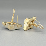 Estate 14K TT Gold 1.80cttw H-I/SI1-2 Diamond Earrings - Walter Bauman Jewelers