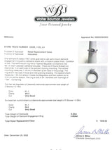 Estate 14K W Gold 0.22ctw H-I/VS2-SI2 Diamond Eng. Ring Mounting - Walter Bauman Jewelers