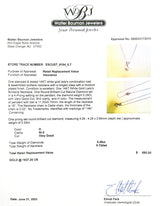 Estate 14K W Gold 0.29ct H/SI2 Diamond Solitaire Pendant - Walter Bauman Jewelers