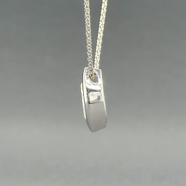 Estate 14K W Gold 0.37ct G-H/VS1 Marquise Diamond Pendant - Walter Bauman Jewelers
