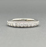 Estate 14K W Gold 0.52cttw G-H/SI1-2 Diamond Wedding Ring - Walter Bauman Jewelers