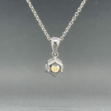 Estate 14K W Gold 0.61ct G/SI1 Diamond Pendant - Walter Bauman Jewelers