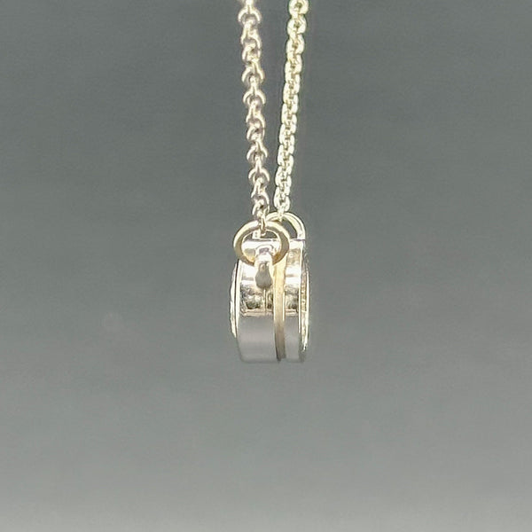 Estate 14K W Gold 0.68ct H-I/I1 Diamond Pendant - Walter Bauman Jewelers