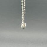 Estate 14K W Gold 0.80ct G/VS1 Diamond Necklace - Walter Bauman Jewelers