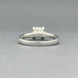 Estate 14K W Gold 0.99cttw G-I/VS2-SI1 Diamond Engagement Ring - Walter Bauman Jewelers