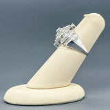 Estate 14K W Gold 1.00cttw G-I/SI2-I1 Diamond Cocktail Ring - Walter Bauman Jewelers