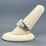 Estate 14K W Gold 1.36cttw H-I/SI1-2 Diamond Men's Ring - Walter Bauman Jewelers