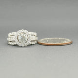 Estate 14K W Gold 2.07cttw H-I/SI1-I1 Diamond Engagement Ring - Walter Bauman Jewelers