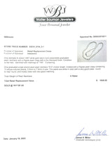 Estate 14K W Gold 3.9-7.5mm Akoya Pearl 16" Necklace - Walter Bauman Jewelers