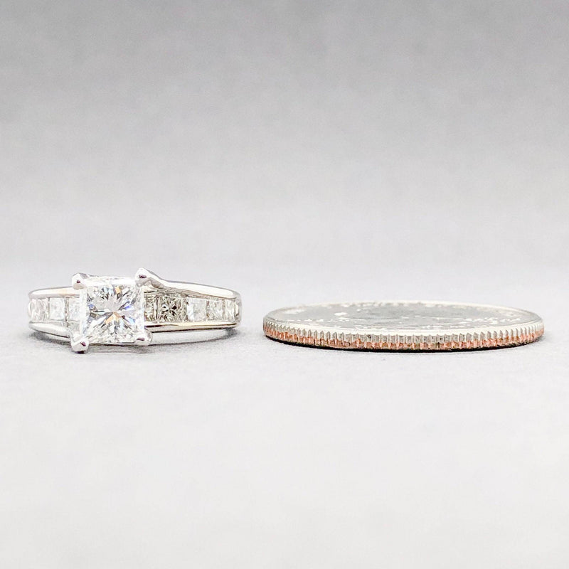 Estate 14K WG 1.58cttw G/SI2 Diamond Engagement Ring - Walter Bauman Jewelers